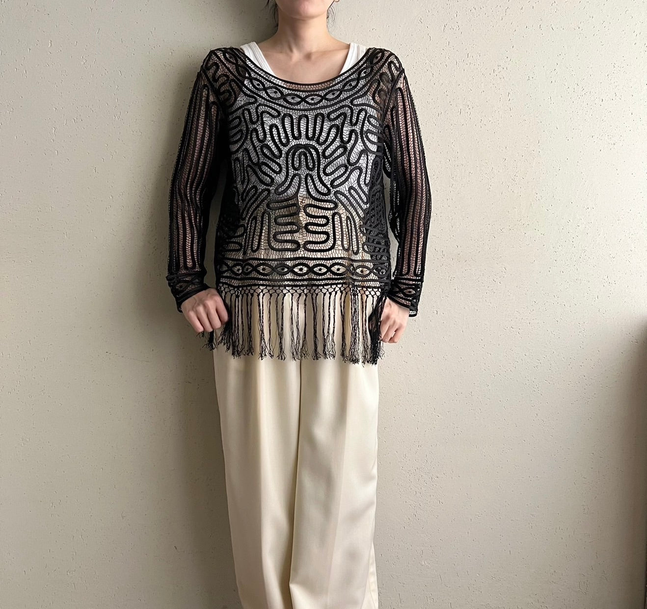 Fringe Design Top