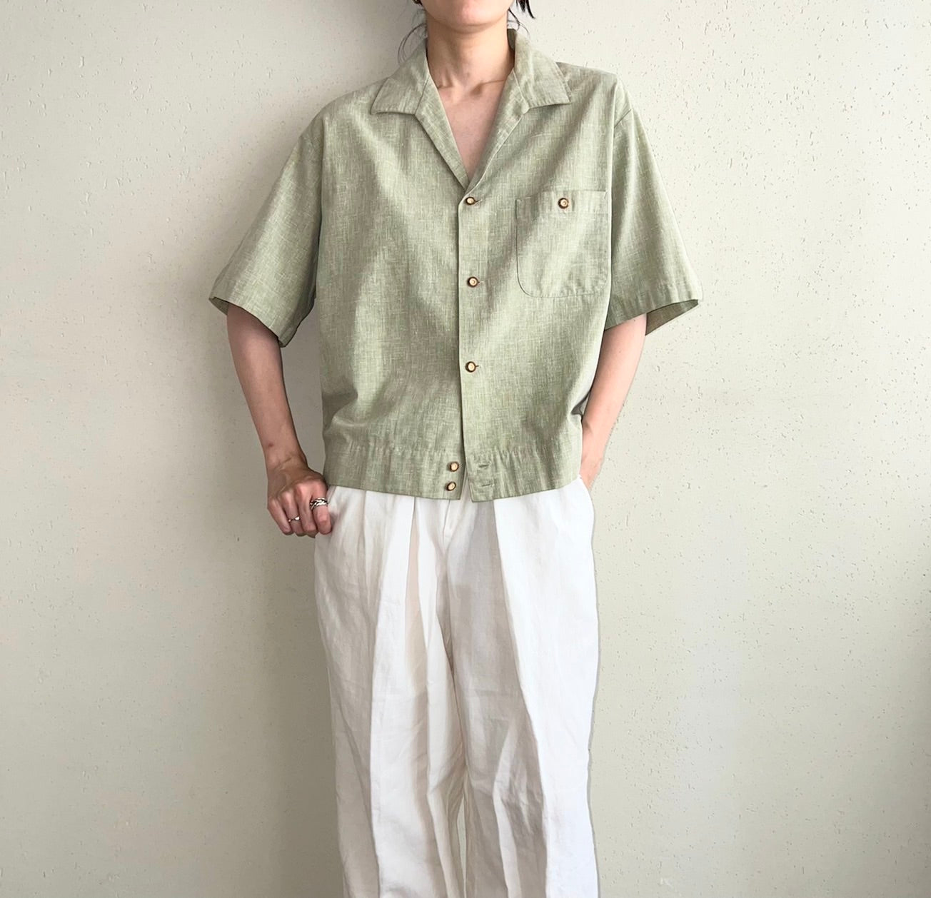 60s "McGREGOR" Box Shirt Made in USA