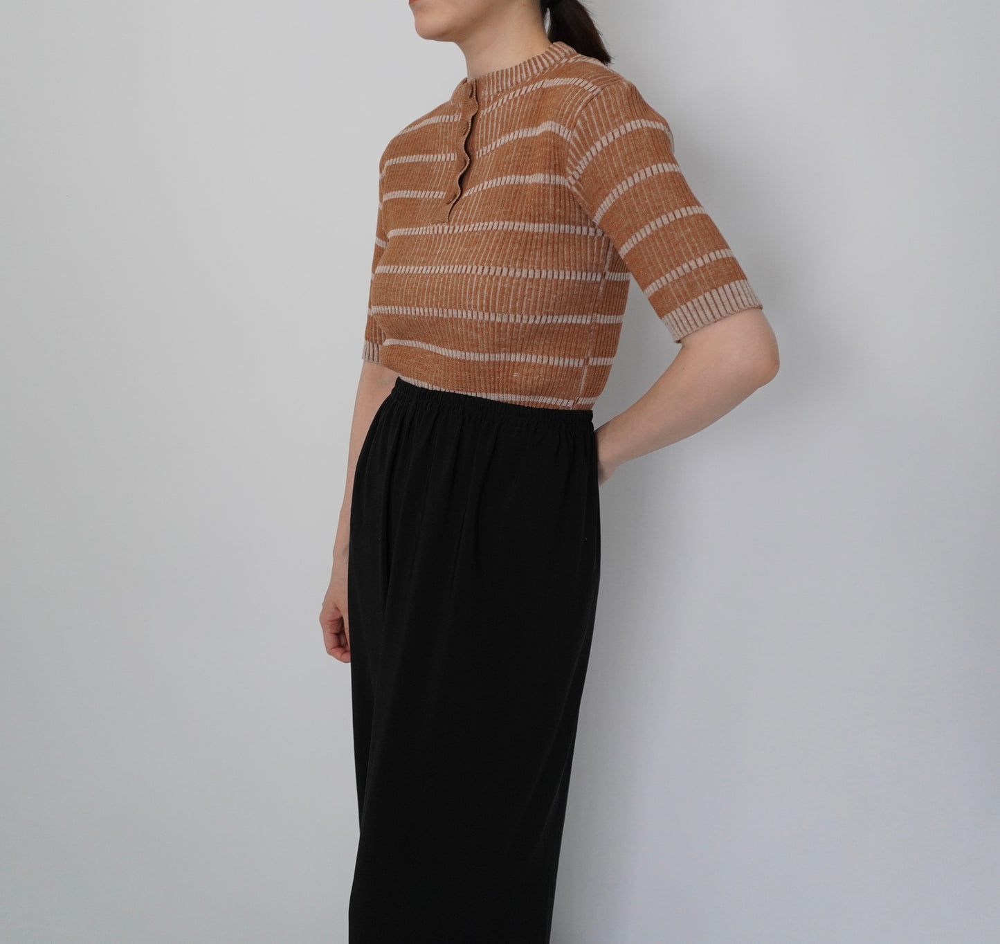 70s Ribbed Top