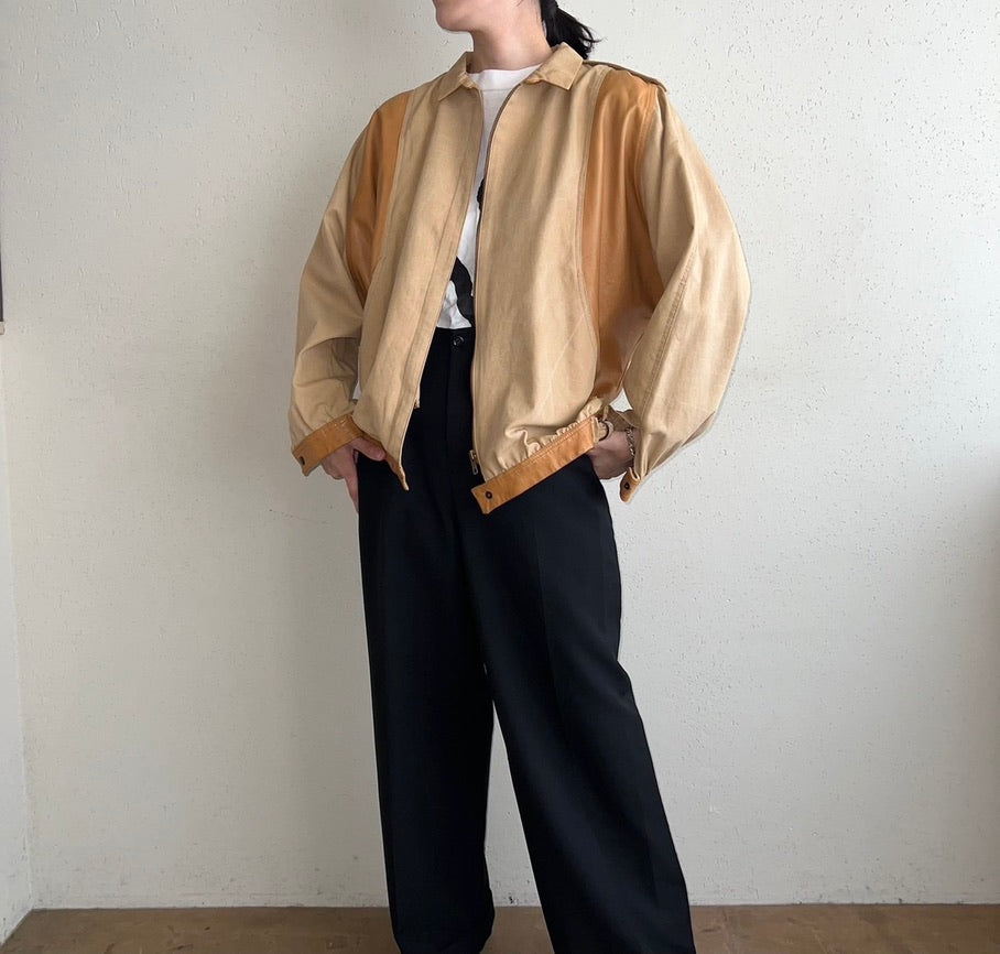 80s "Marina Ferrari" Leather Light Jacket Made in Italy