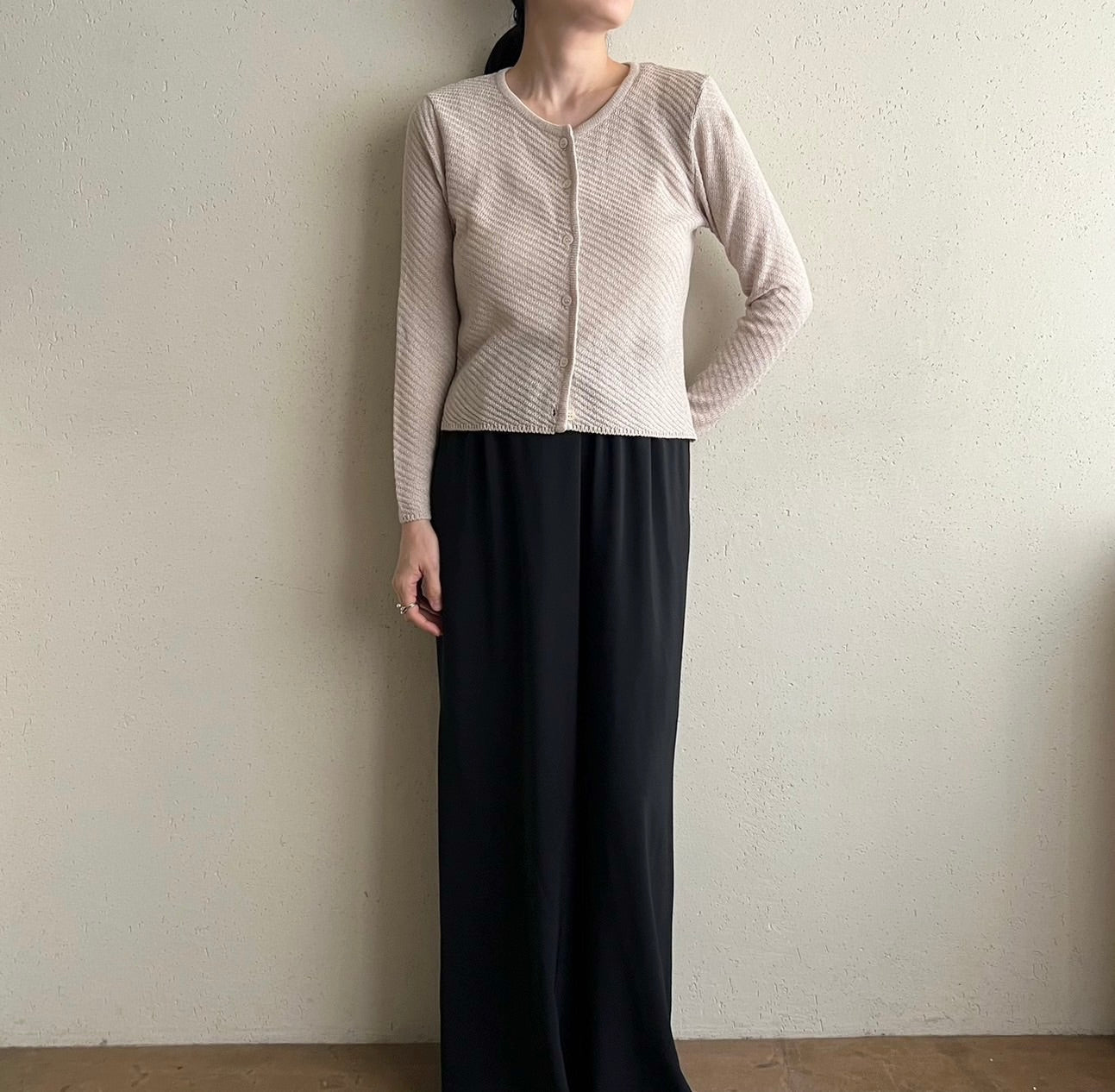 90s "J.CREW" Knit Cardigan Made in USA