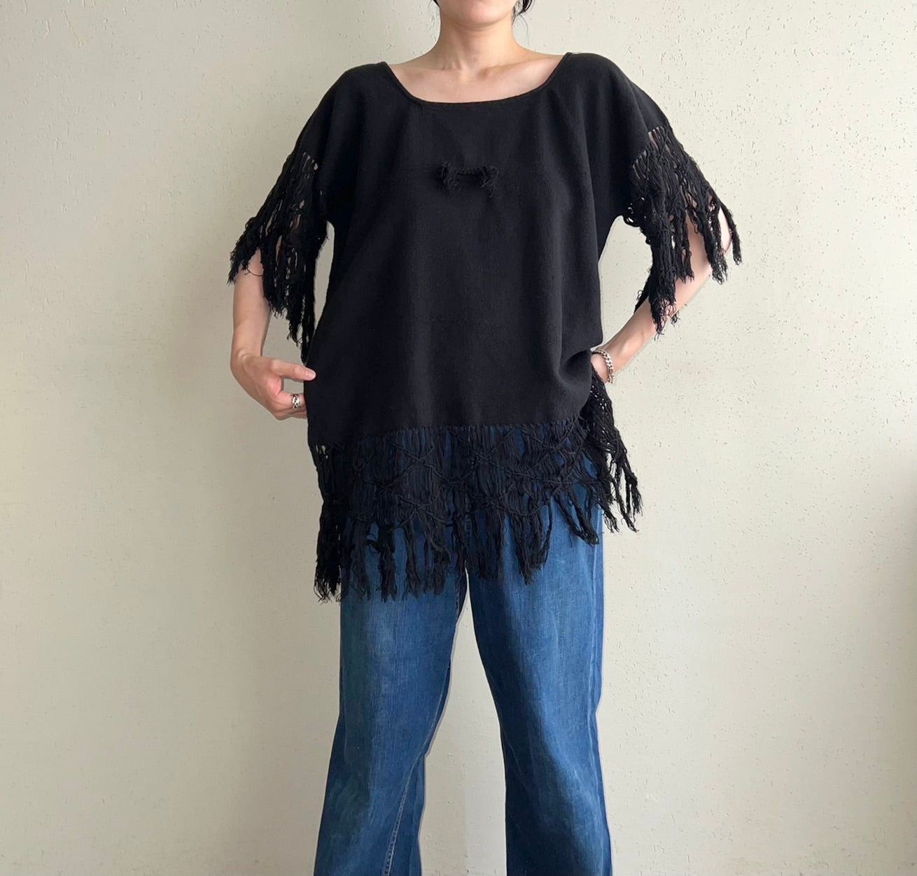 70s Fringed Tunic