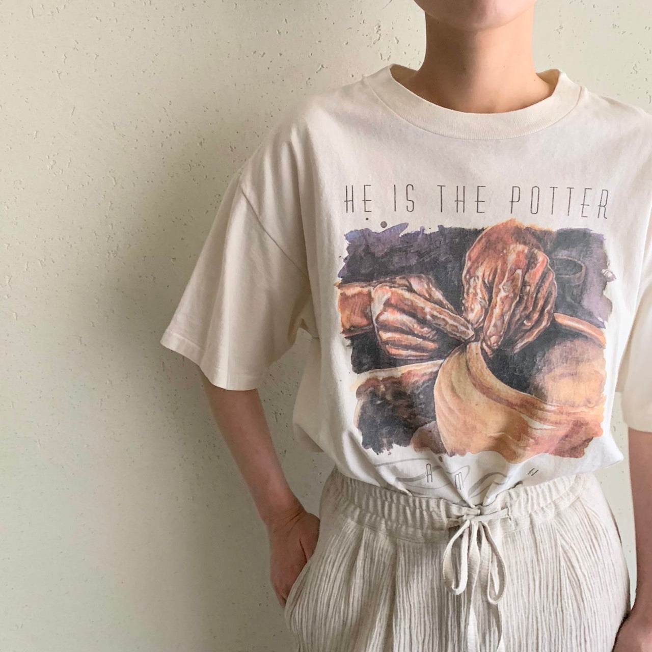 90s Printed T-shirt Made in USA