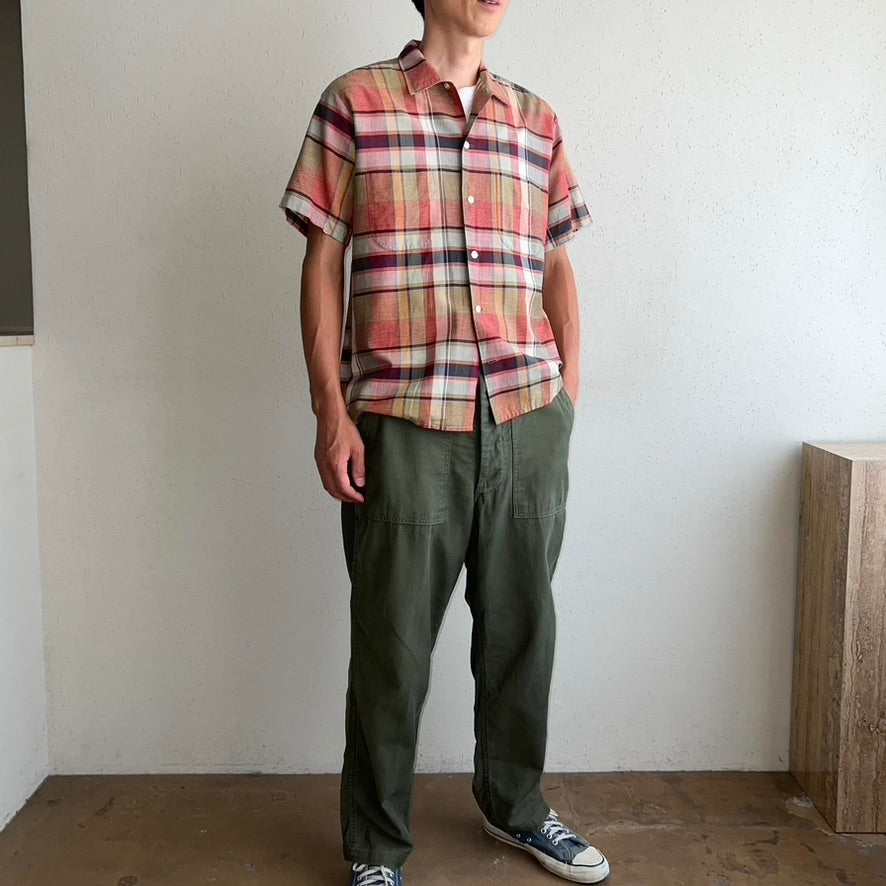 60s Plaid Box Shirt