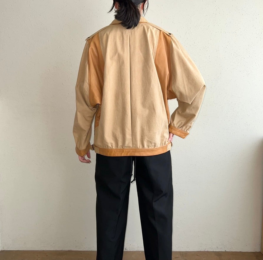 80s "Marina Ferrari" Leather Light Jacket Made in Italy