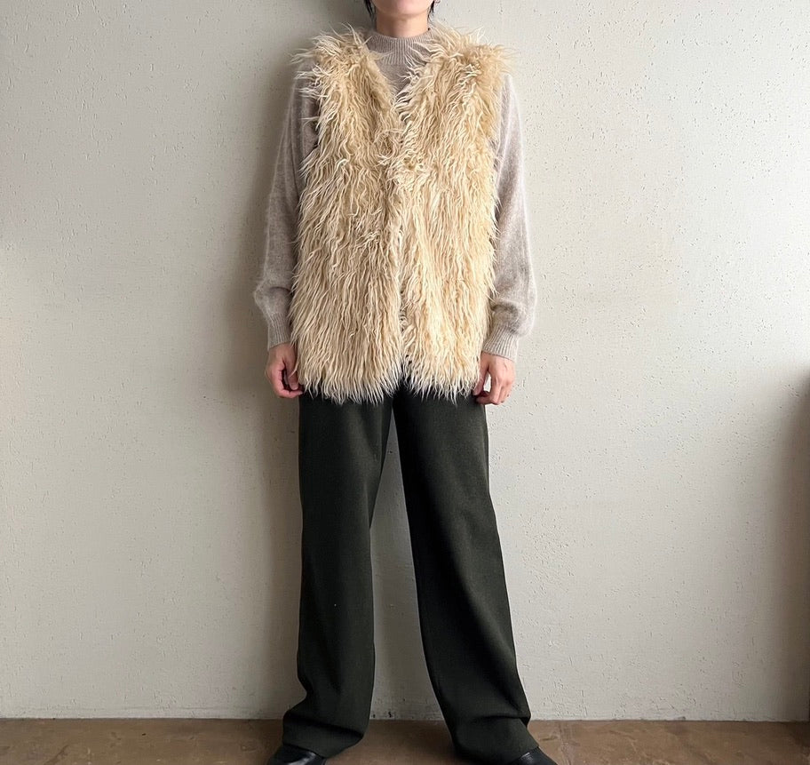 90s Fur Vest