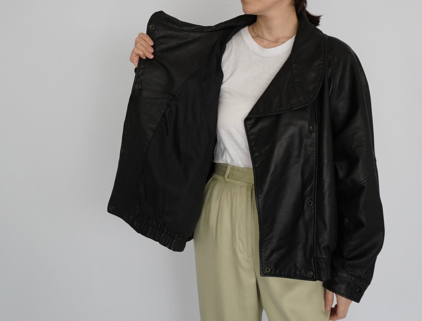 90s Leather Jacket