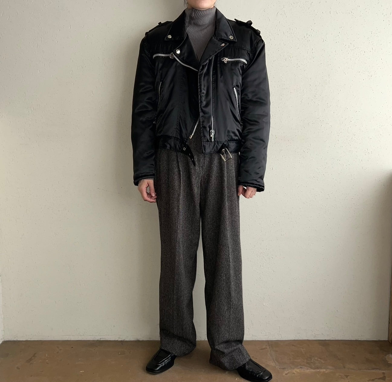 90s Nylon Riders Jacket Made in Italy