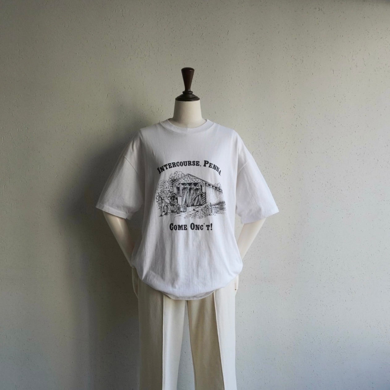 90s Printed T-shirt Made in USA
