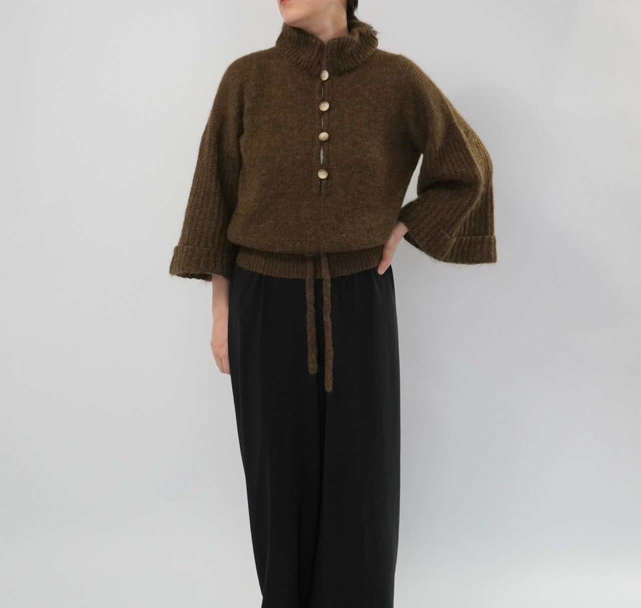 80s ”Alan Austin” Mohair Knit Made in Italy