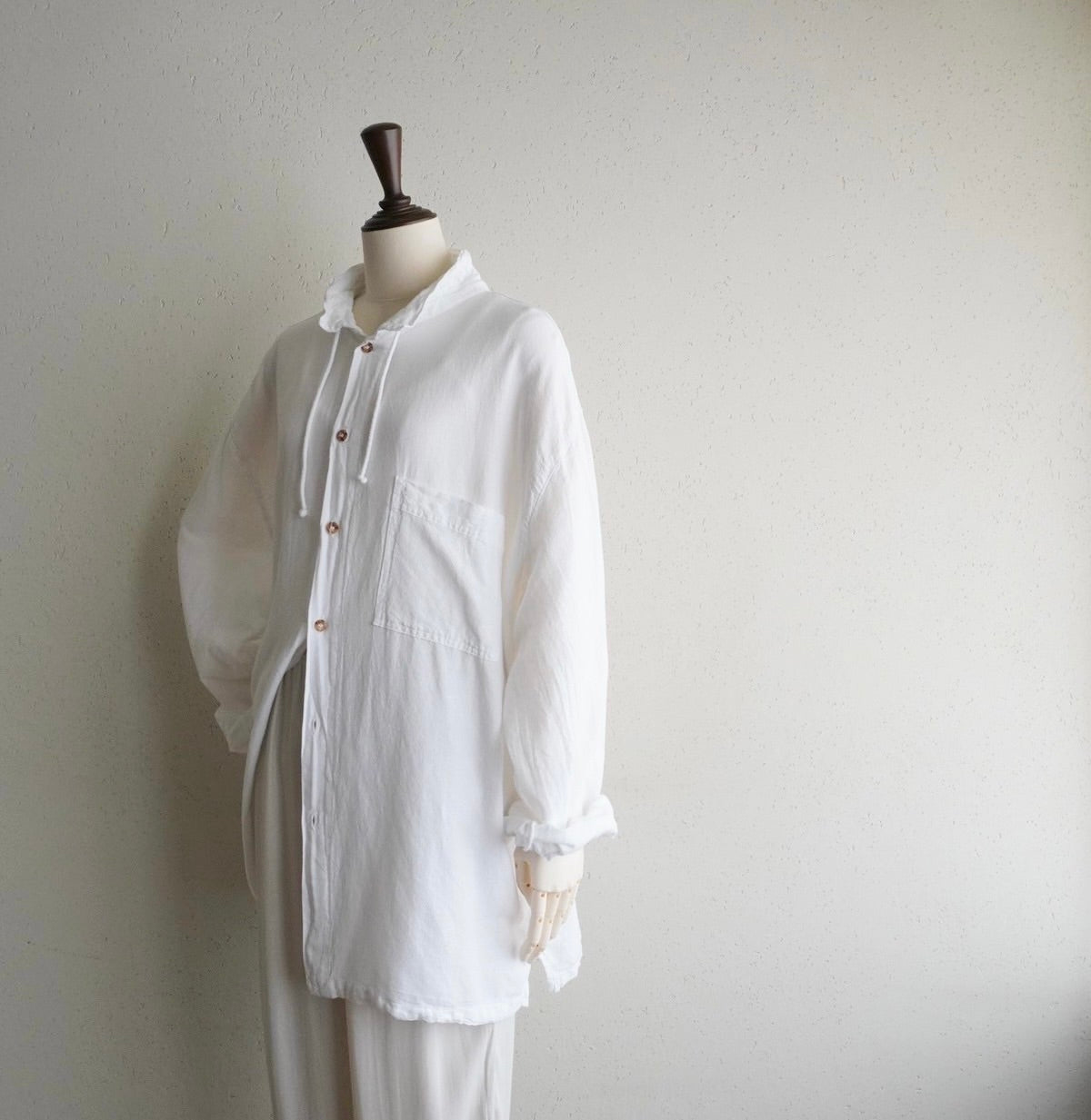 90s Cotton Design Shirt Made in USA