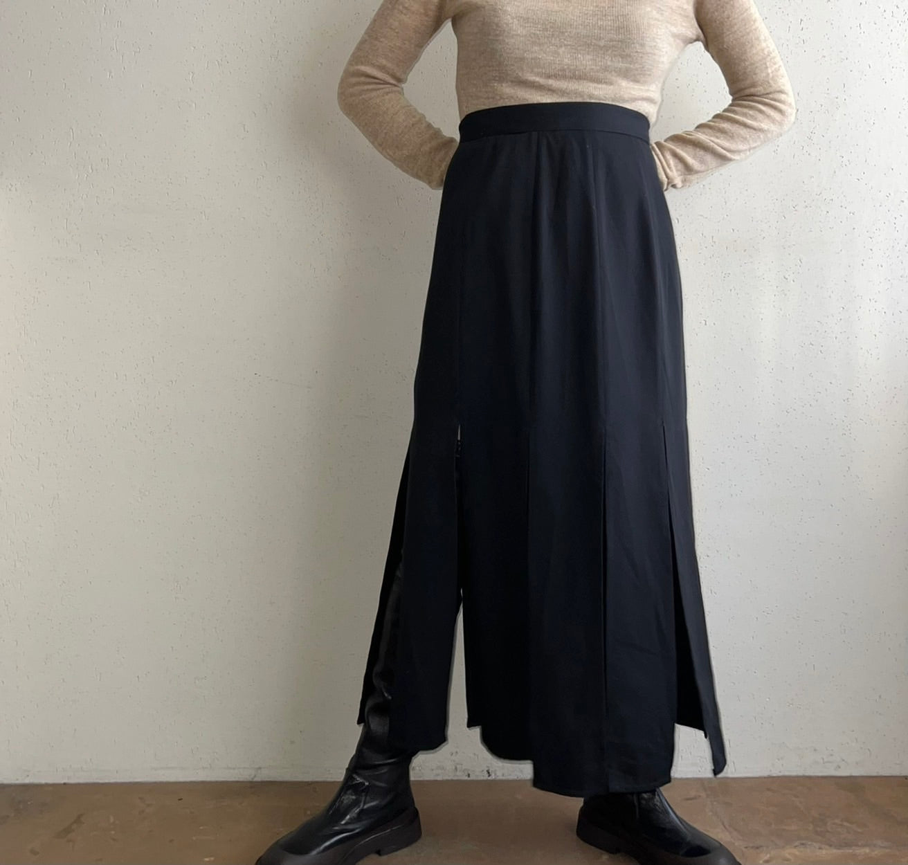90s EURO Slit Design Skirt