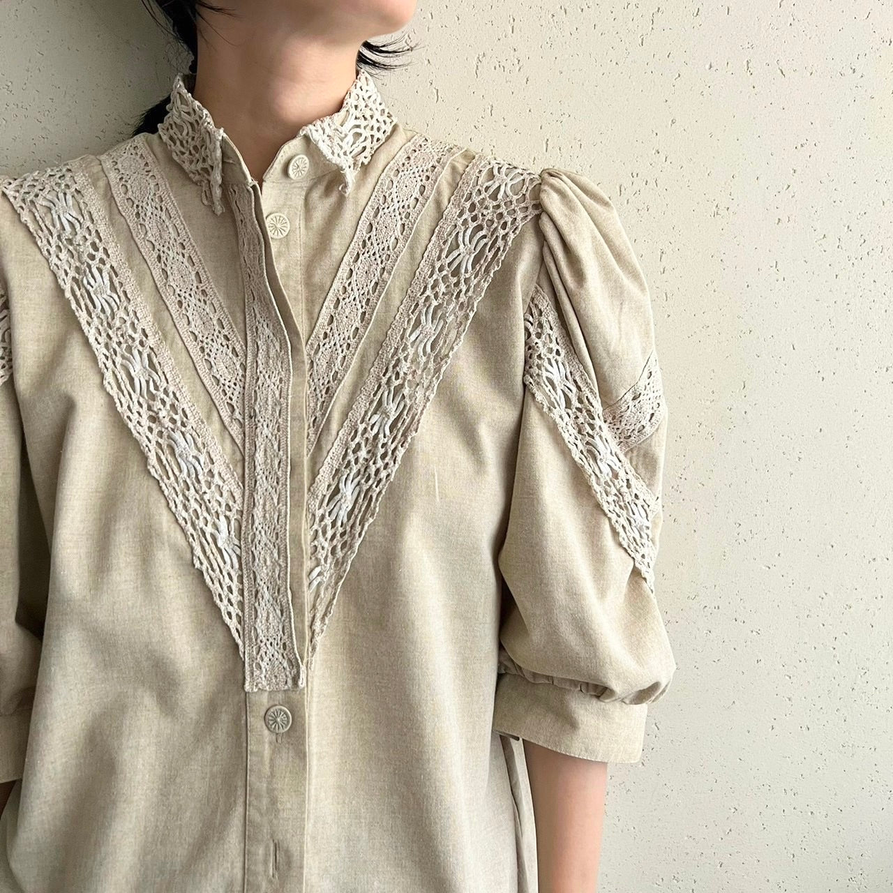 80s EURO Design Blouse