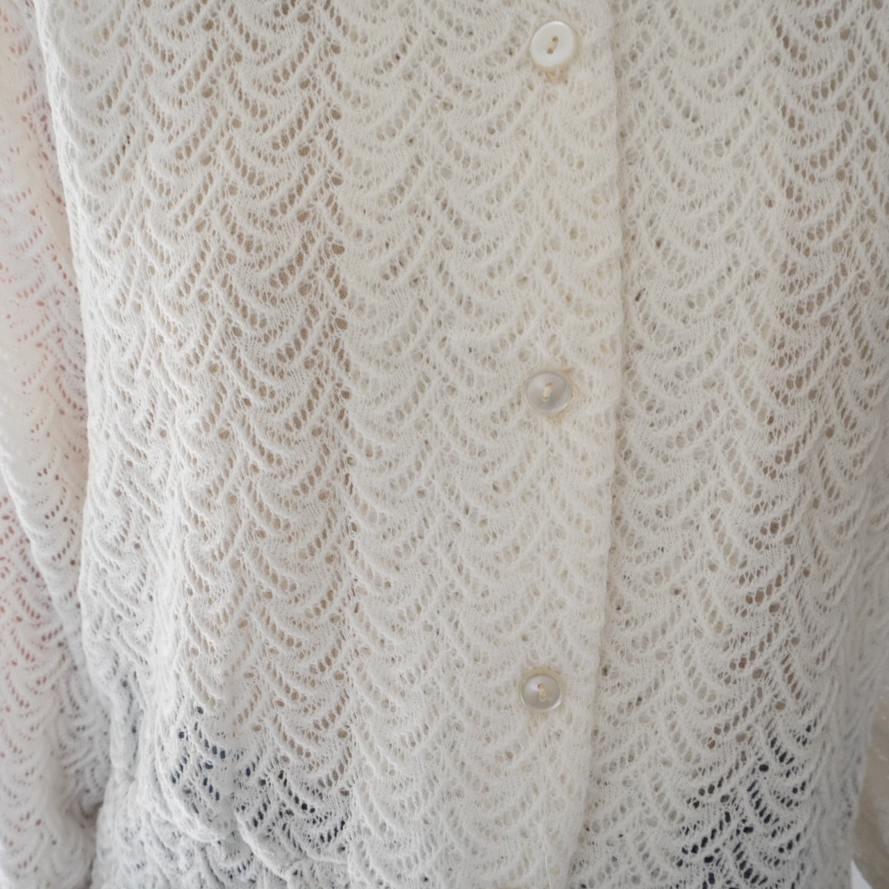 70s Lace Design Shirt