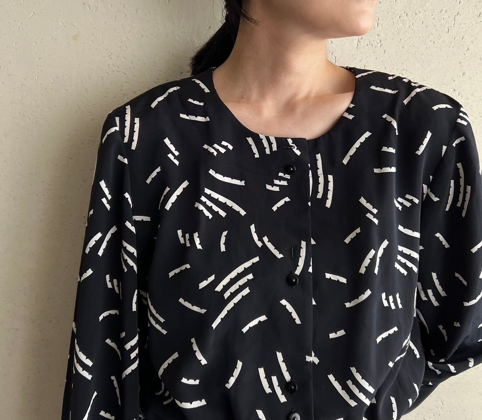 90s Printed Dress