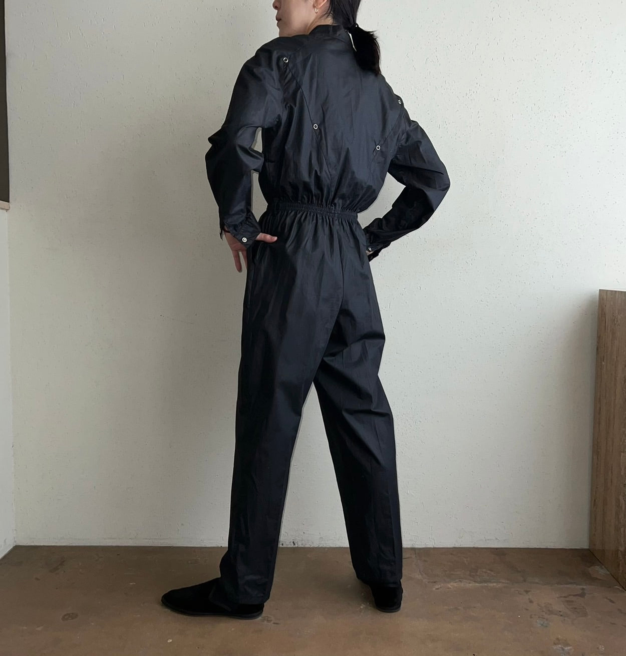 90s Black Jumpsuit Made in Australia