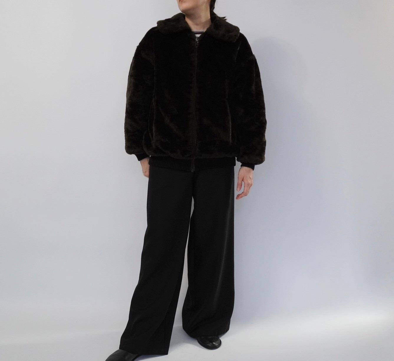 70s Fur Reversible Jacket