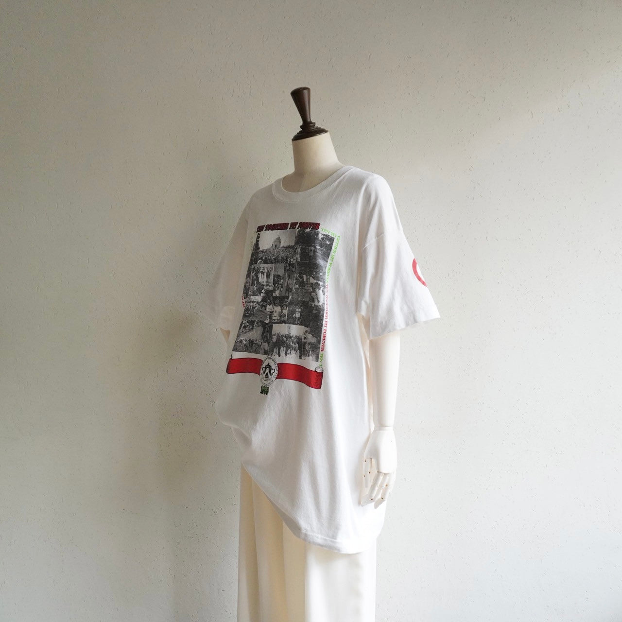 90s Photo Printed T-shirt Made in USA