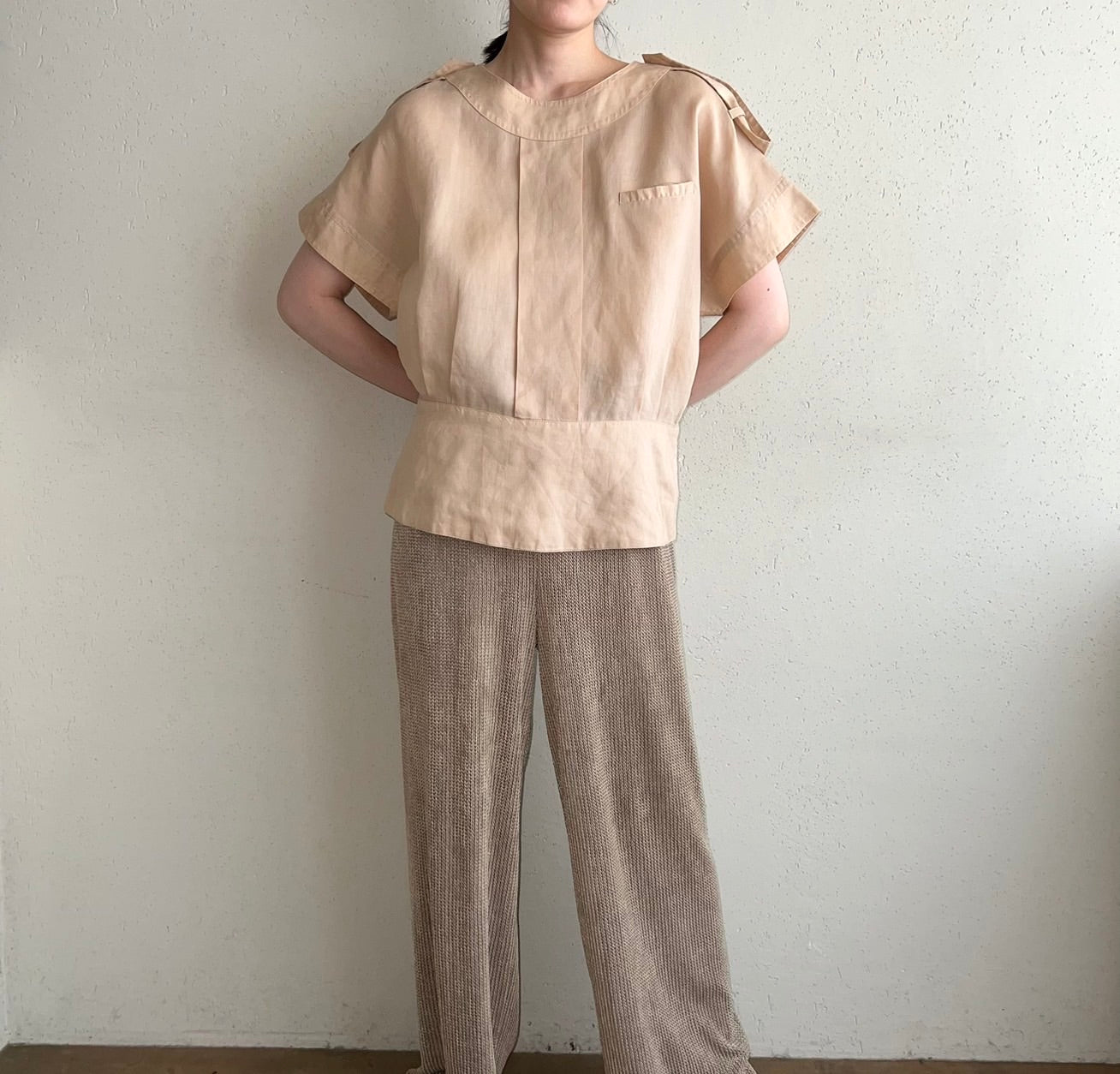 90s EURO Design Blouse