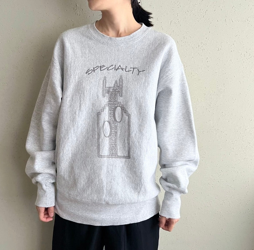 90s Printed Sweater Made in USA