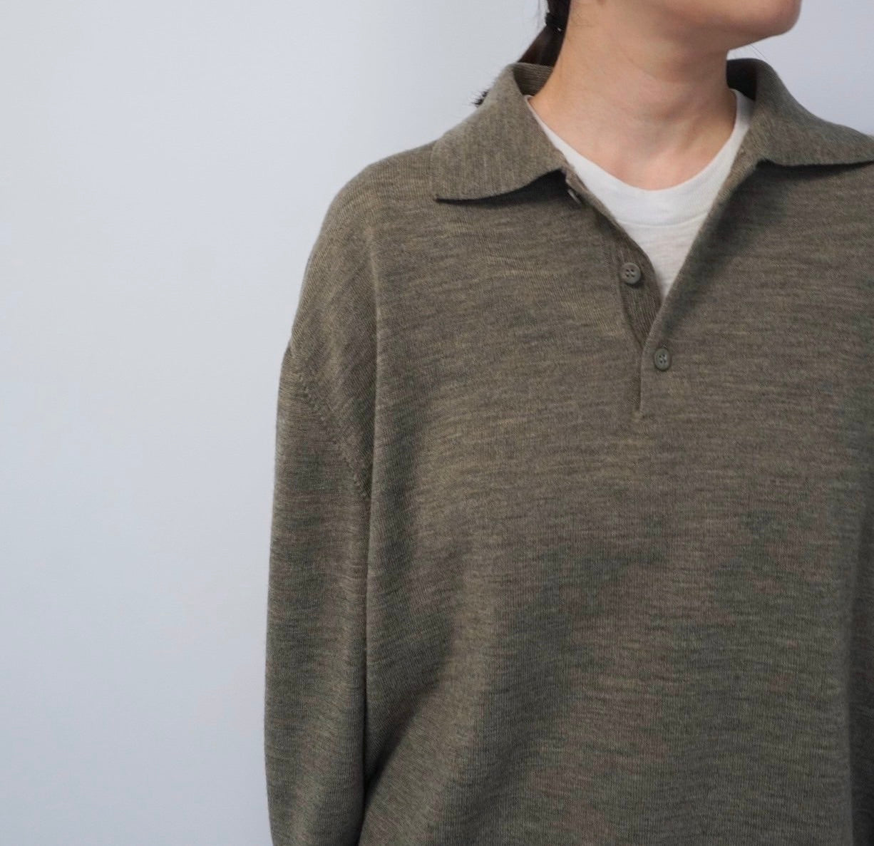 90s Wool Top Made in Italy
