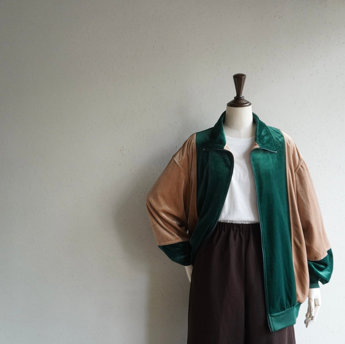 90s Velour Jacket Made in USA