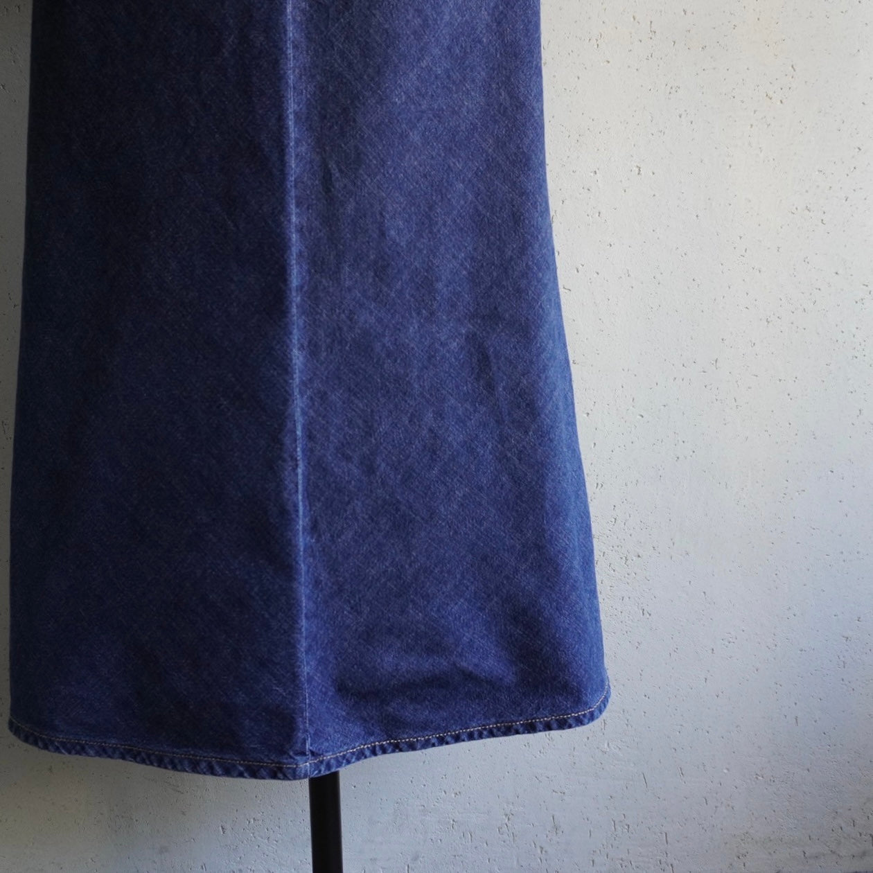 90s Denim Maxi Skirt Made in Italy