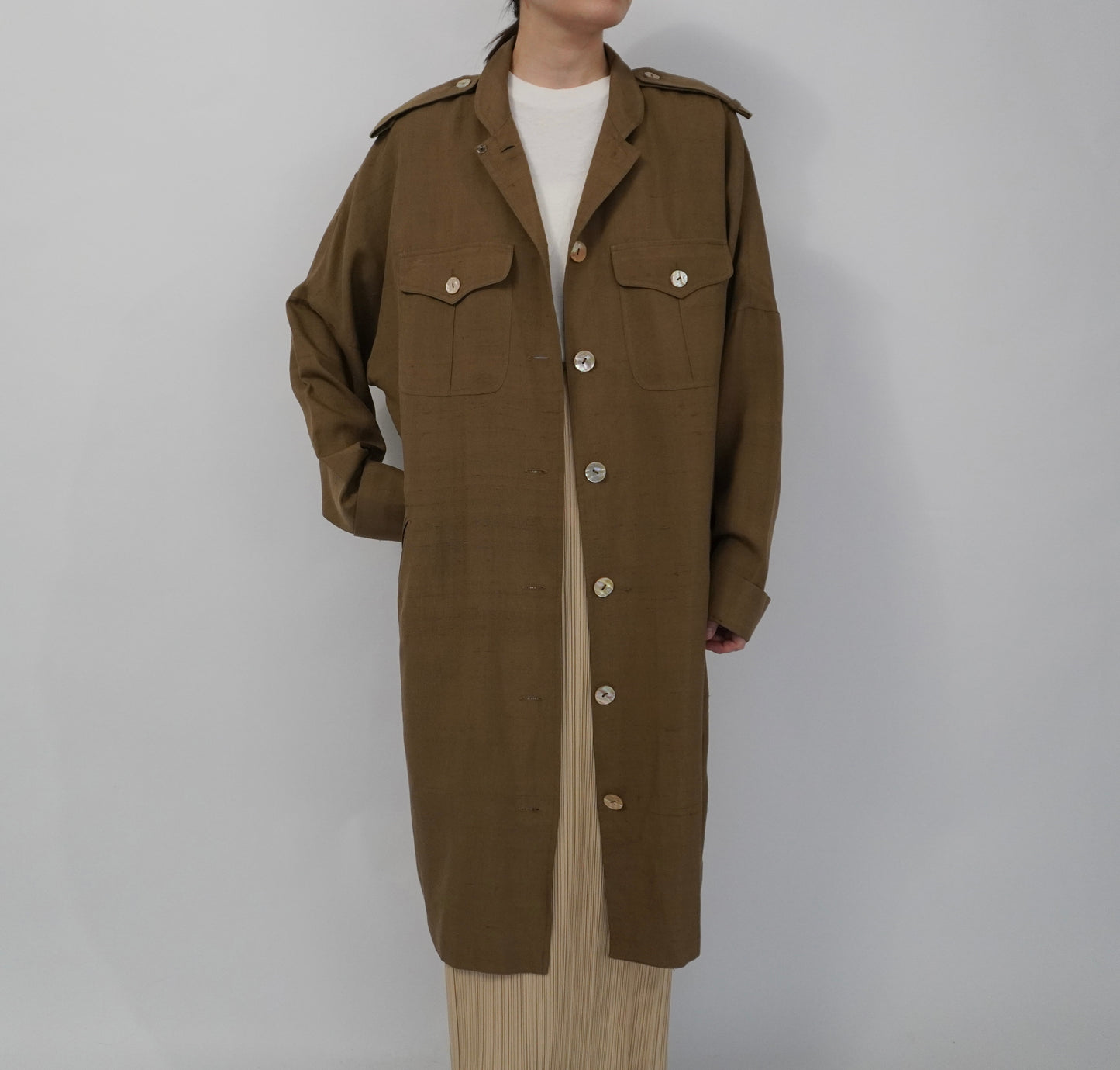 90s Design Silk Dress,Jacket