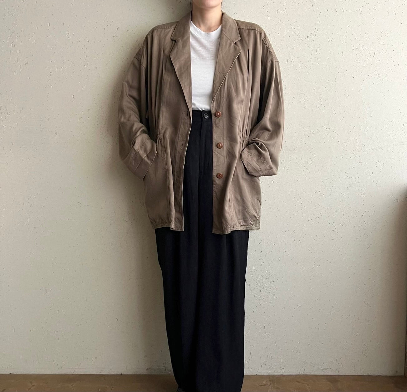 90s Rayon Jacket Made in France
