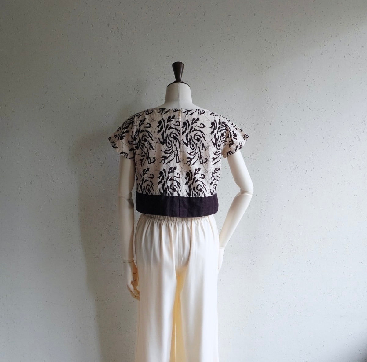 80s Cropped Blouse