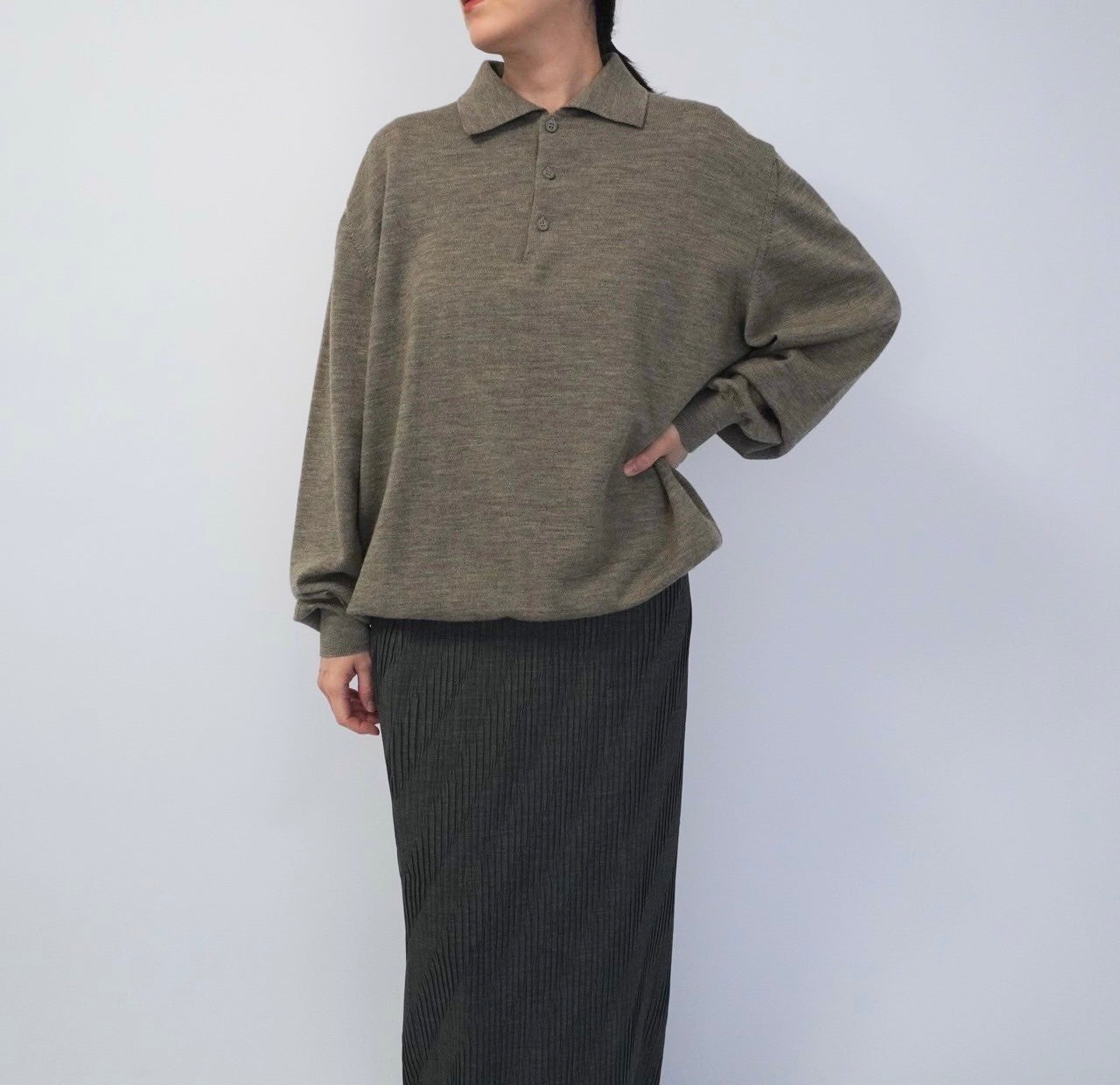 90s Wool Top Made in Italy