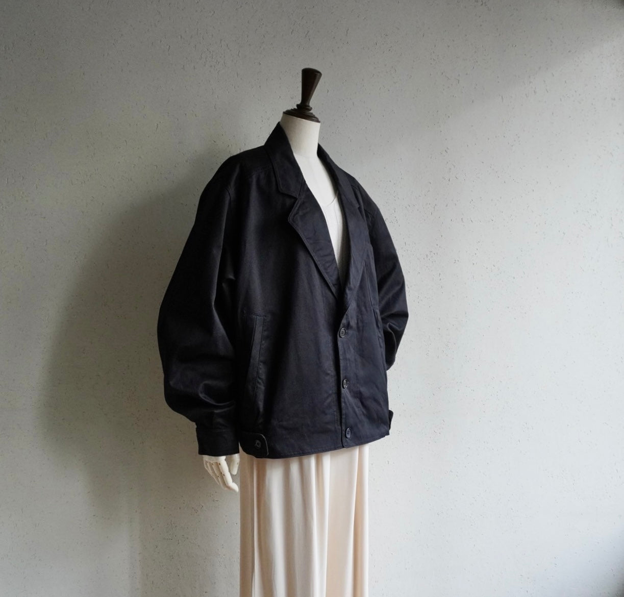 90s Black Jacket Made in Italy