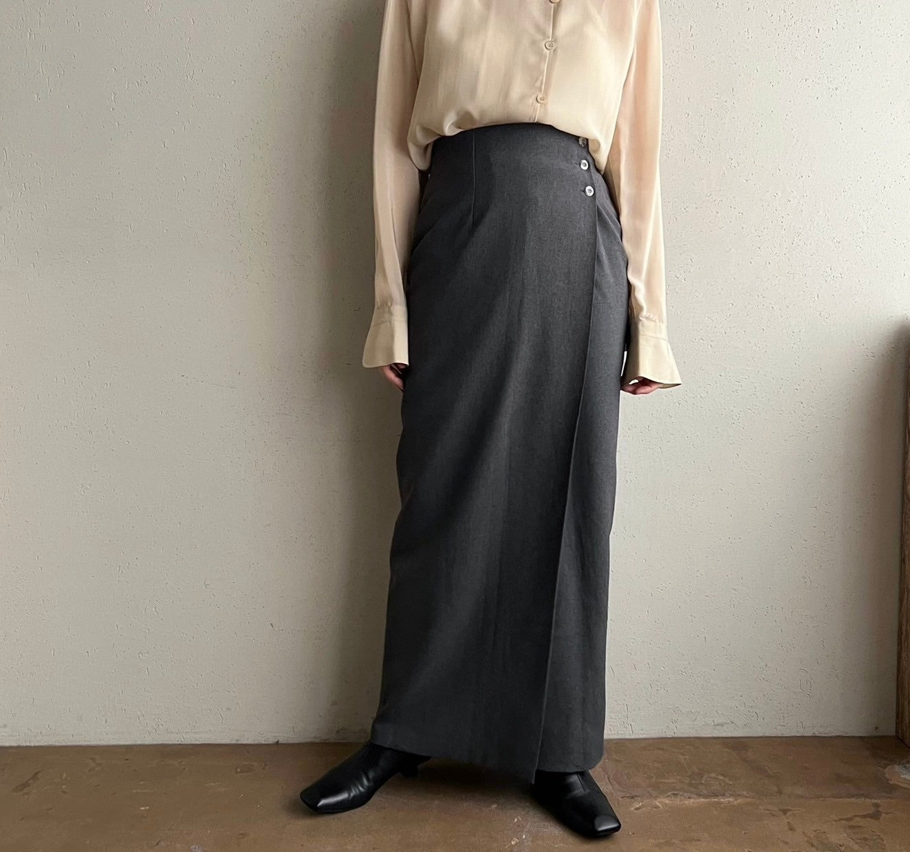 90s Wrap Skirt Made in Italy