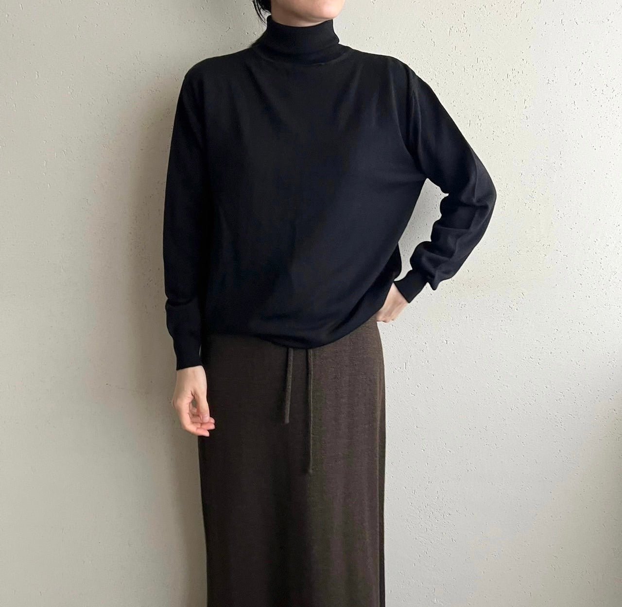 90s Merino Wool Top