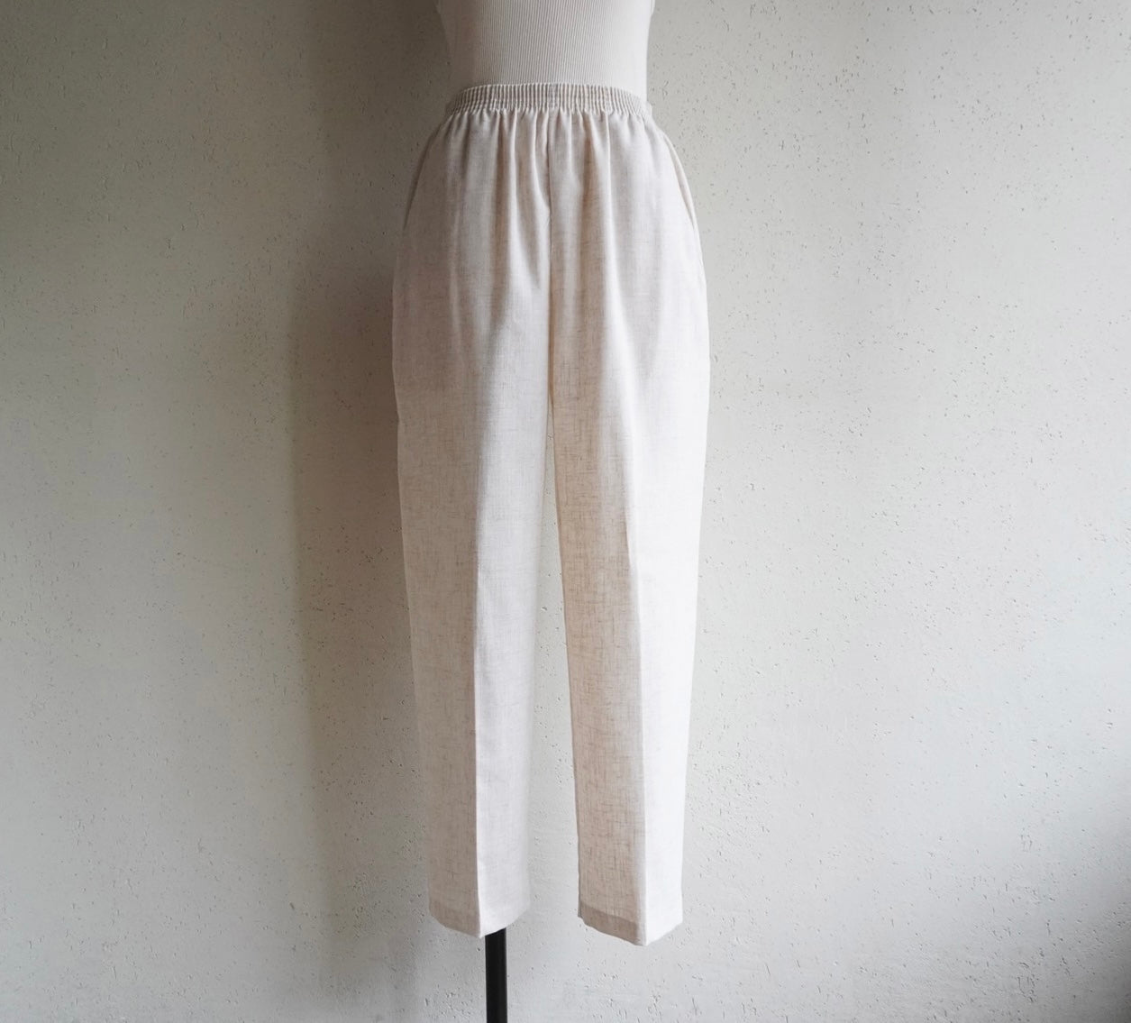 90s Ivory Pants Made in USA