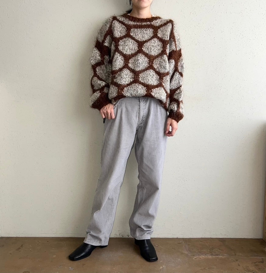 80s Pattern Knit Made in Italy