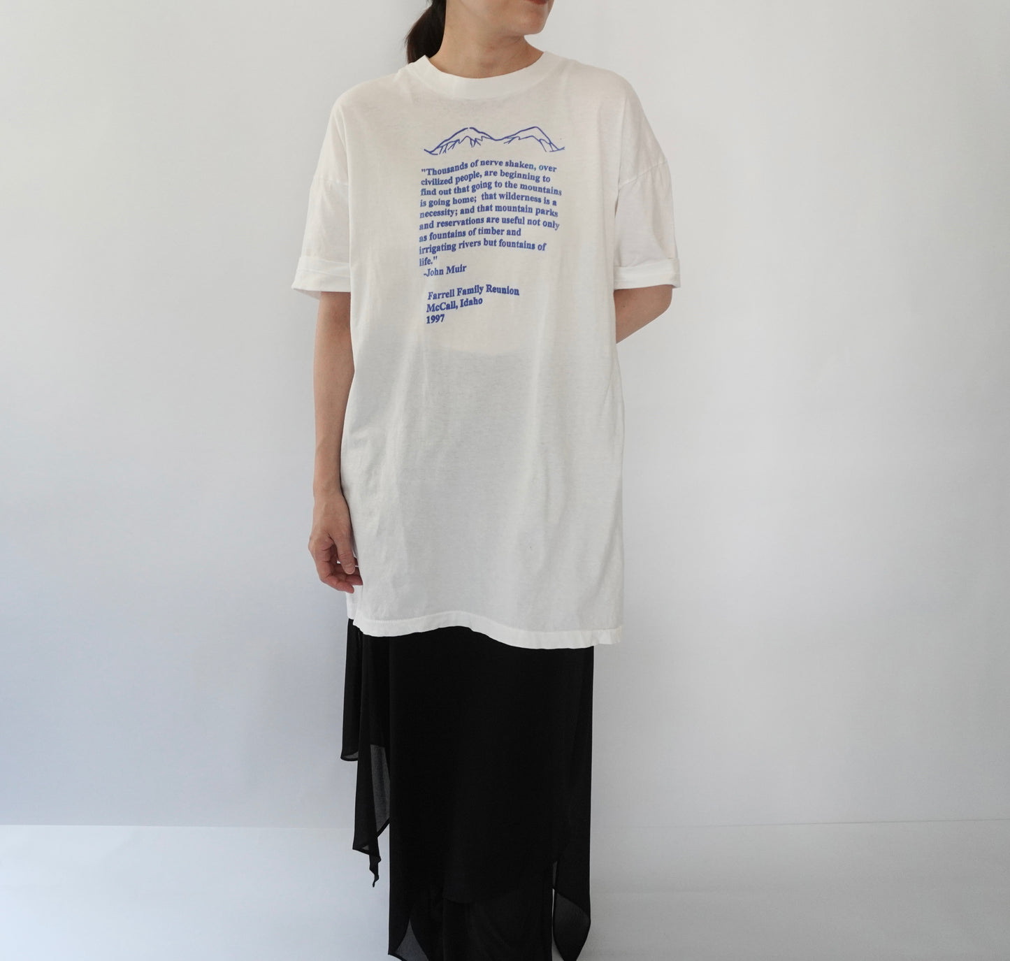 90s Printed T-shirt Made in USA