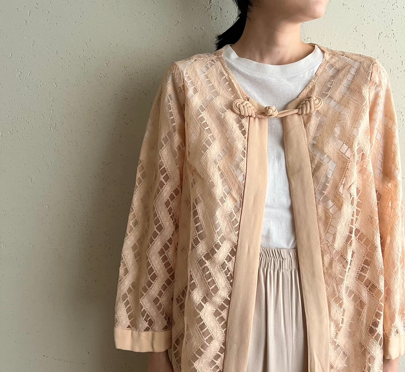 60s Lace Robe