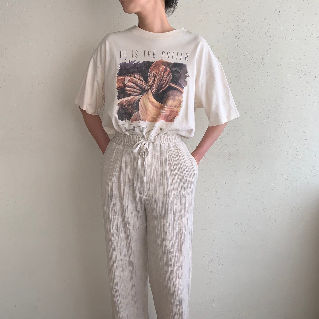 90s Printed T-shirt Made in USA