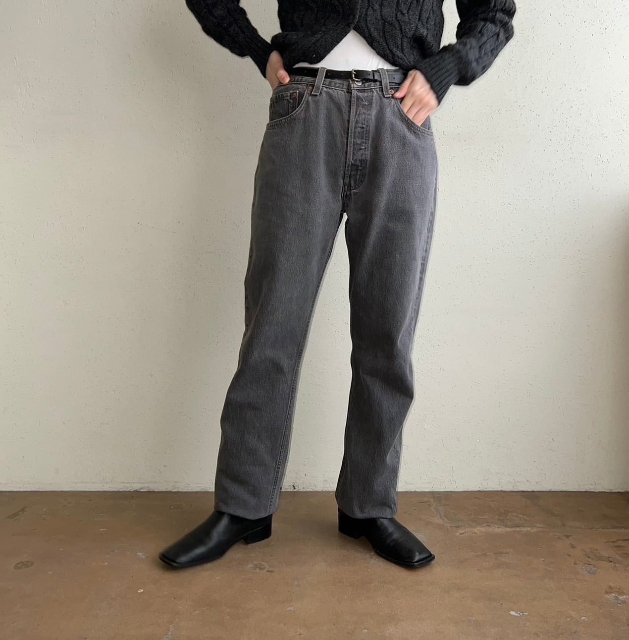 90s Levis Black 501 Made in USA