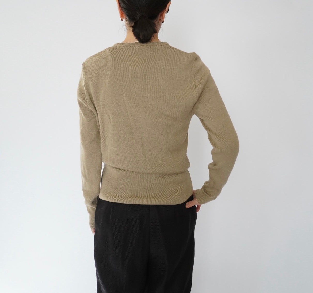80s Beige Top