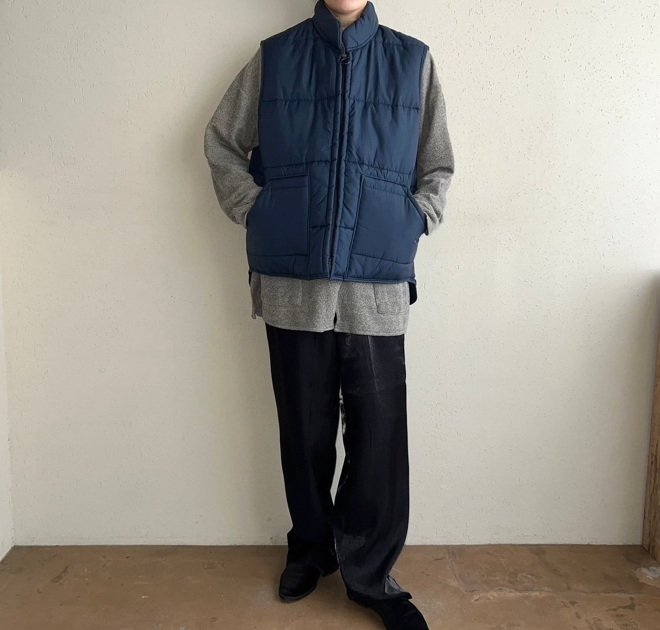 80s Quilted Vest Made in USA