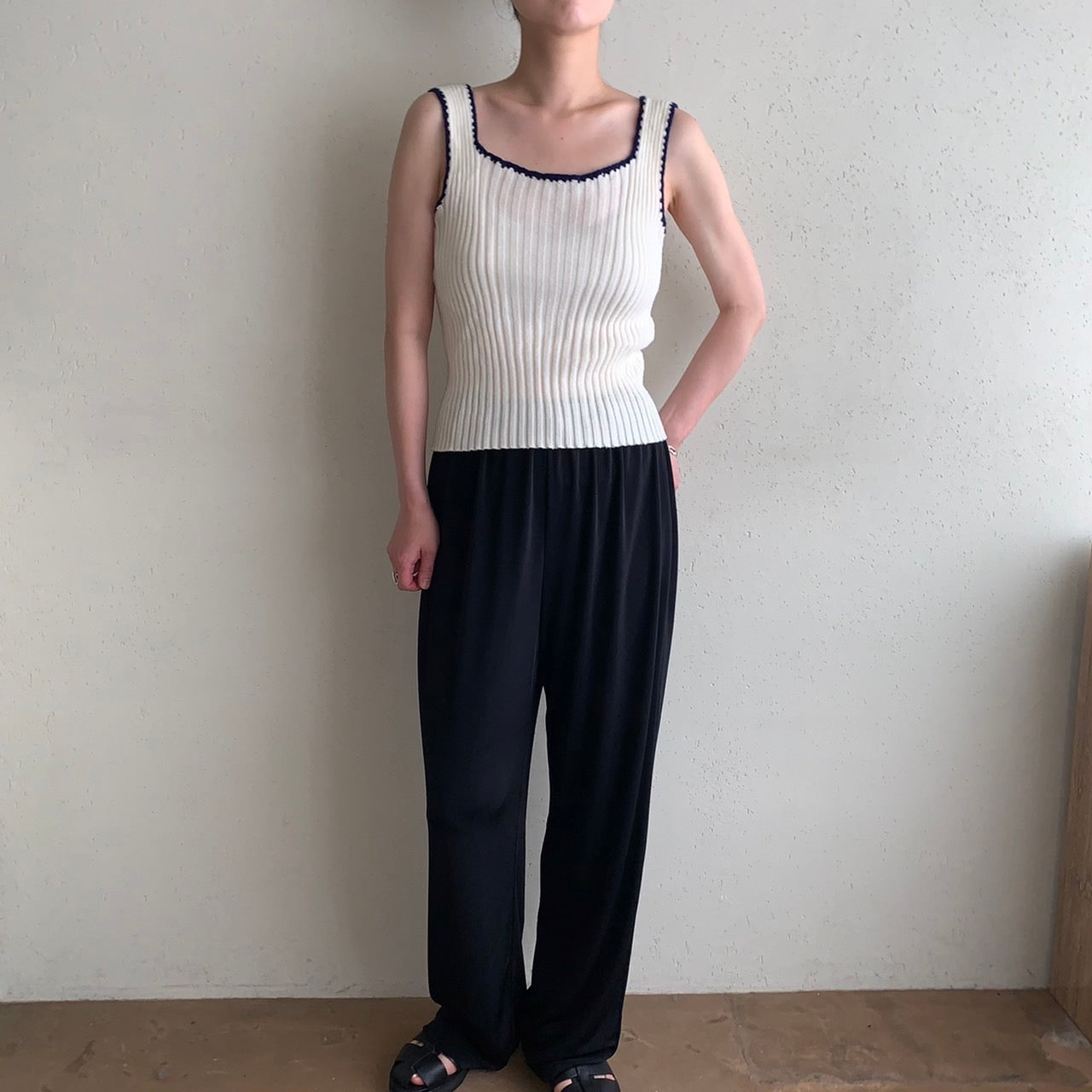 90s Ribbed Top