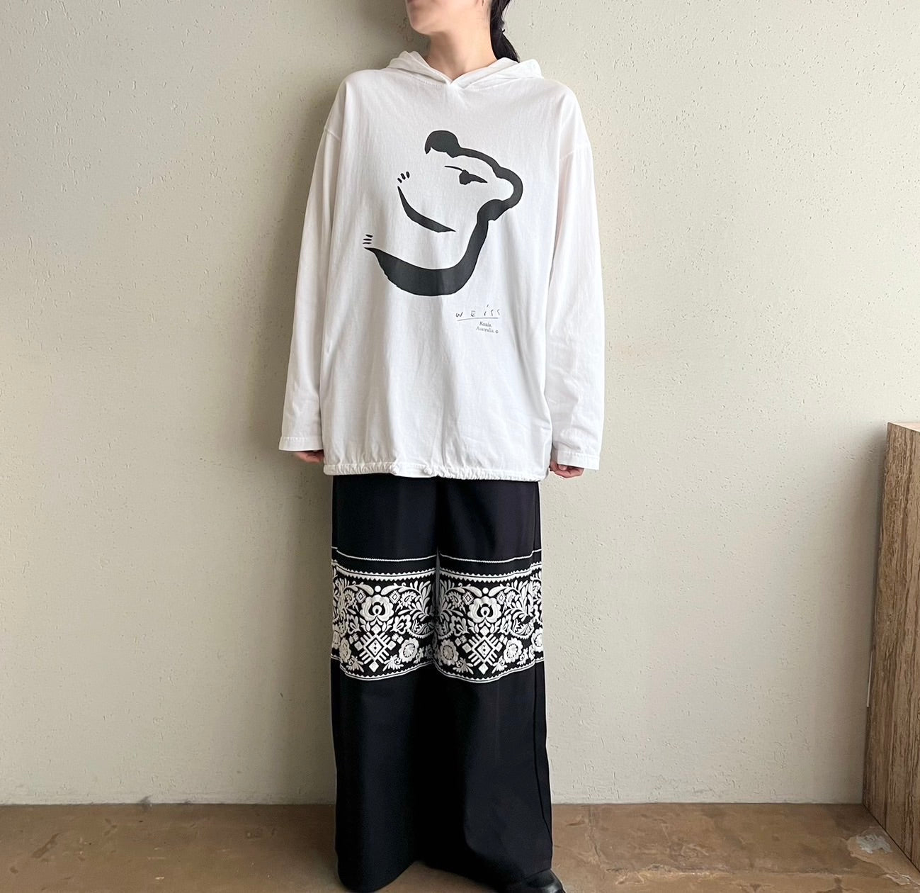 90s Printed Long Sleeves T-shirt Made in Australia