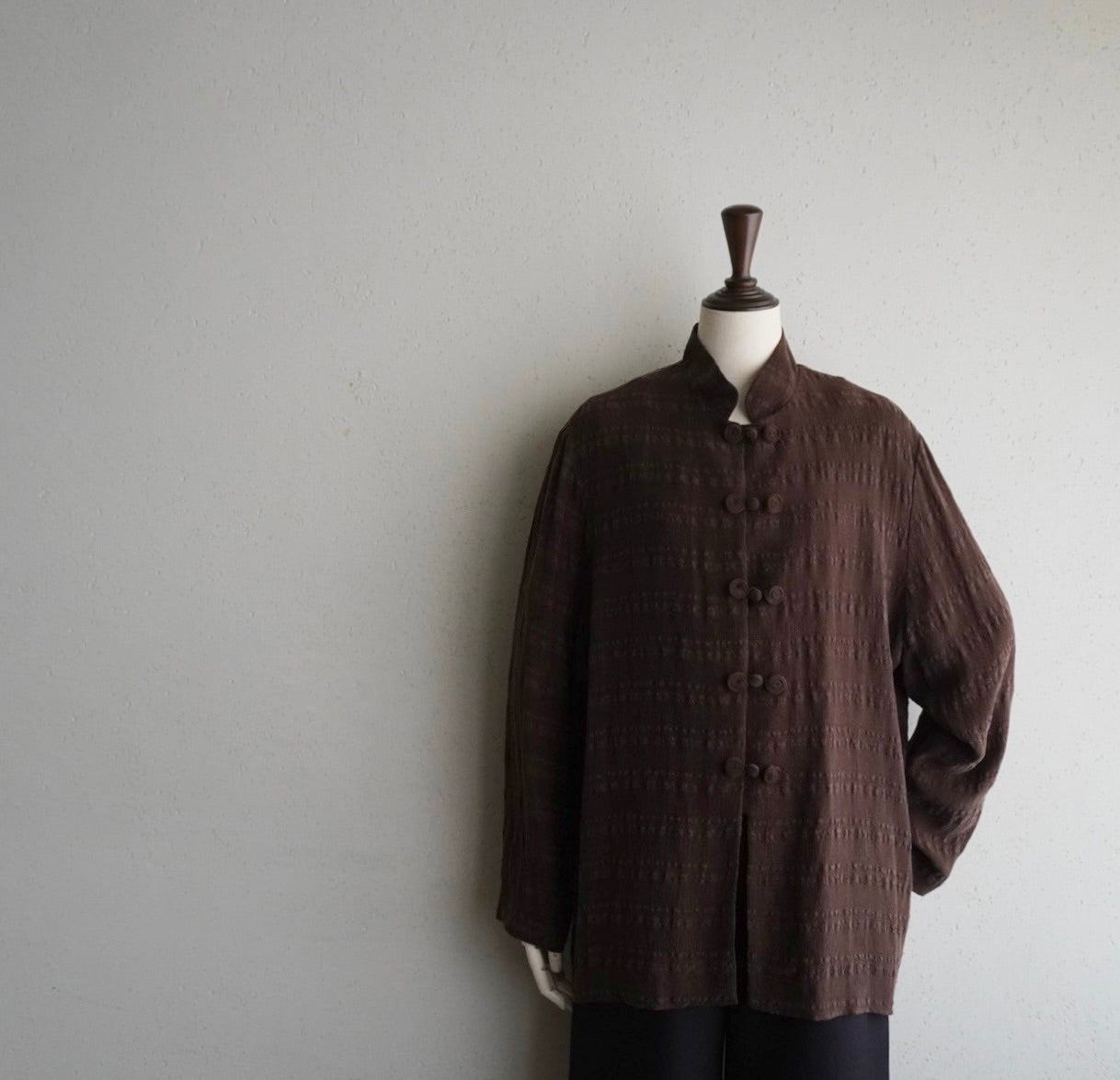 90s Asian Design Blouse Made in USA