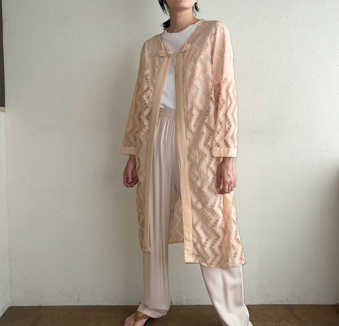 60s Lace Robe
