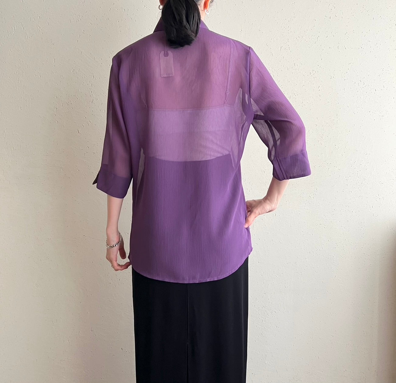 90s EURO Sheer Shirt