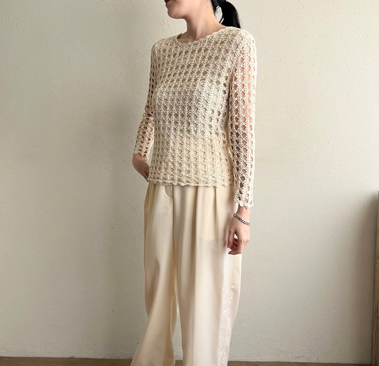 90s Crochet Top