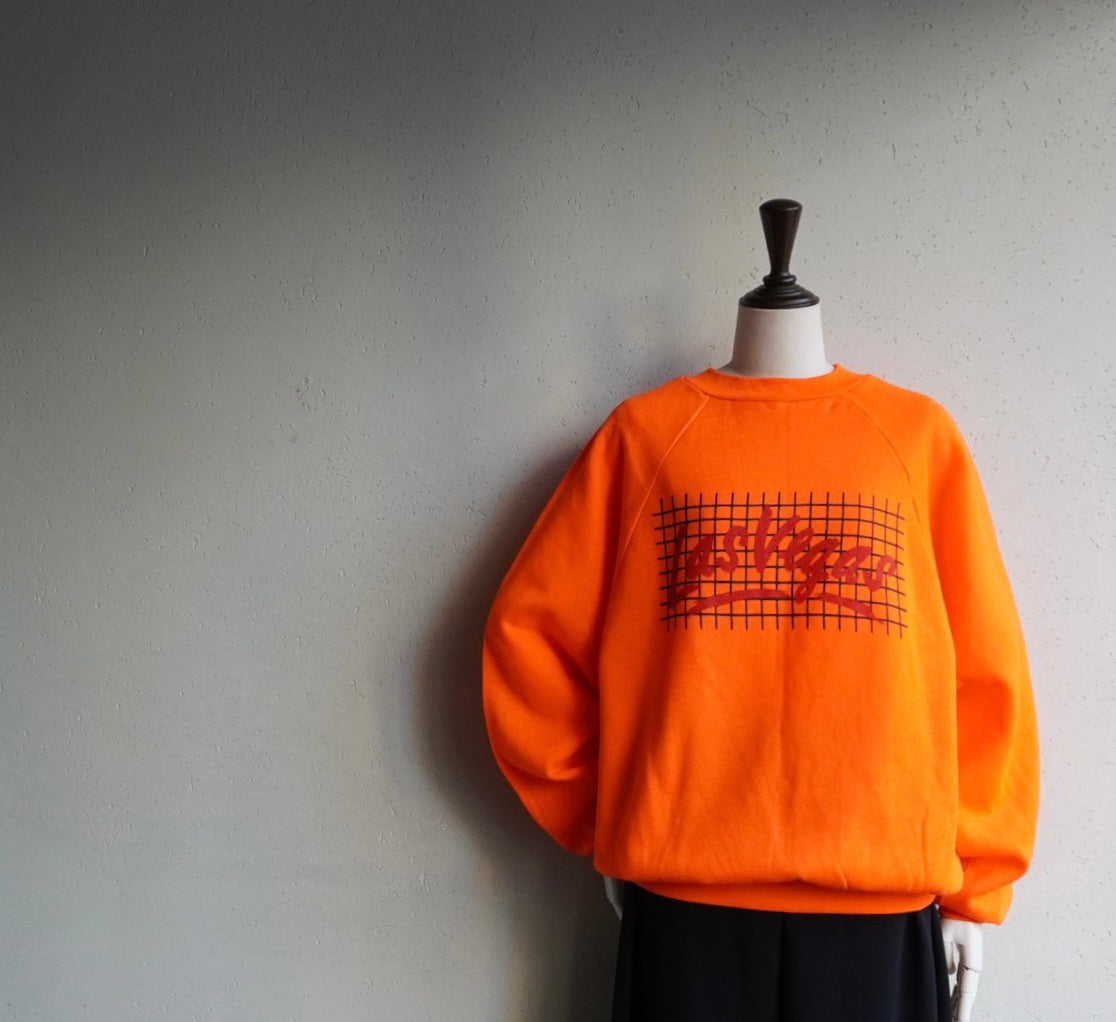 80s Printed Sweater Made in USA