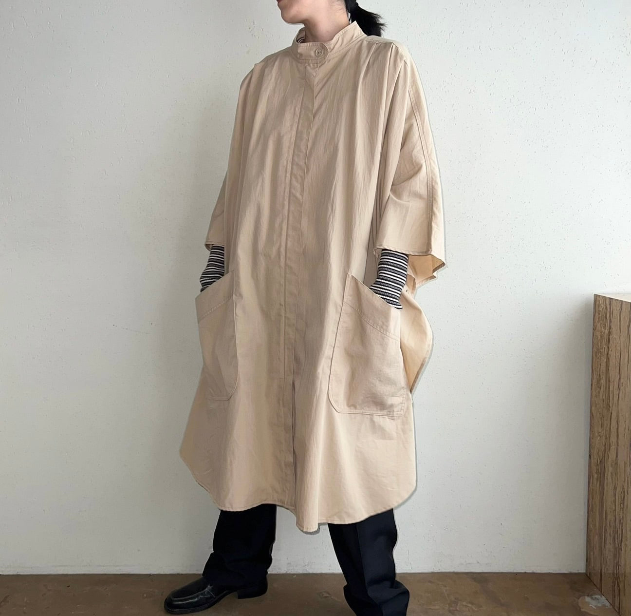 90s Poncho Made in USA